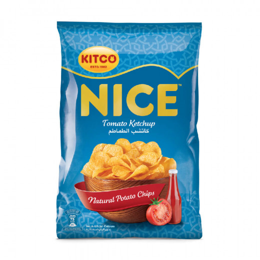 Kitco Nice Potato Chips Tomato Ketchup, 21  pieces , 14 Gram