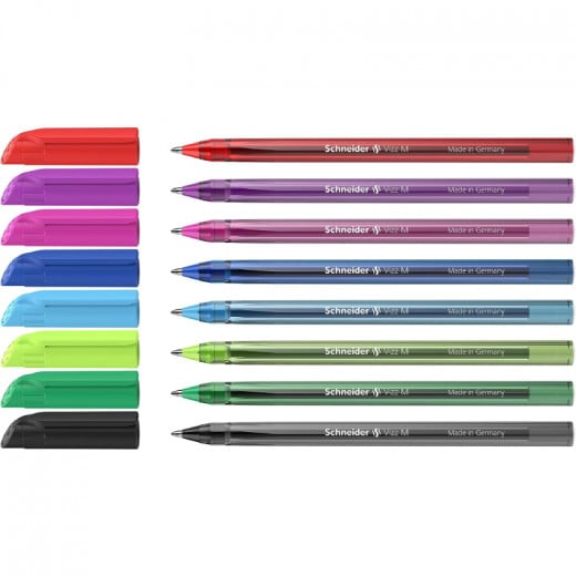مجموعة أقلام ملونة، 8 قطع, من شنايدر فيز