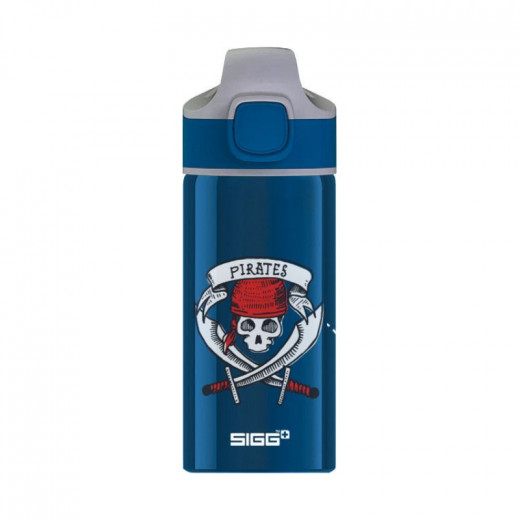 Sigg Miracle Stainless Steel Water Bottle Pirates Friend, 400 ml