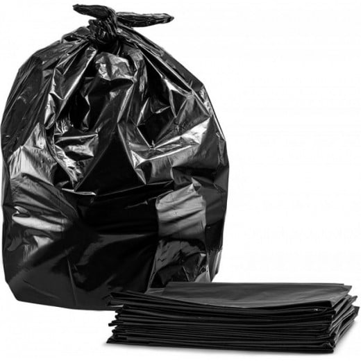 Hazem Trash Bags, Black Color, 70 x 90, 10 Bags
