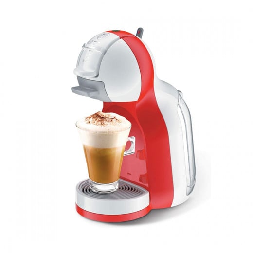 De Longhi Dolce Gusto Automatic Coffee Machine, White & Red
