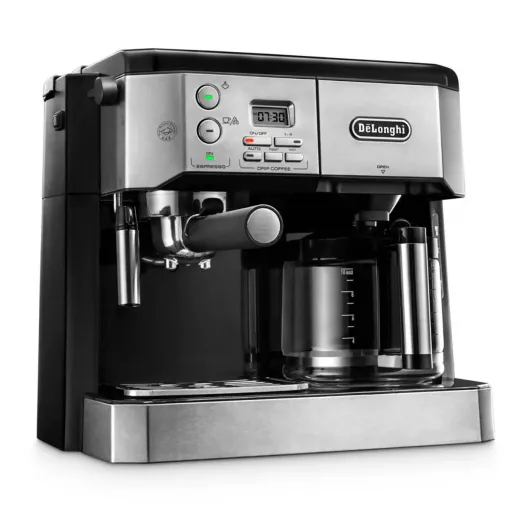 De'Longhi BCO431.S Combi Filter Coffee Machine, Silver & Black, 1.2L