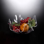 وعاء أكريلك شفاف لتقديم الفاكهة  31 سنتيمتر