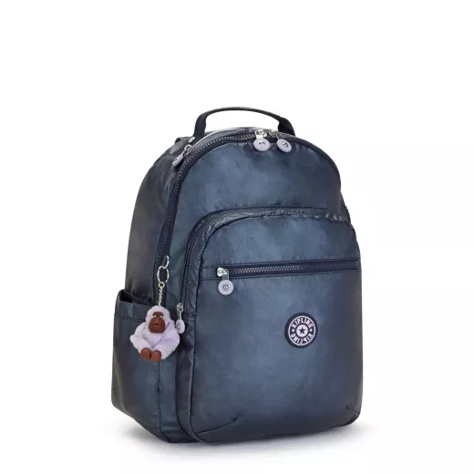 Kipling-Seoul Backpack Admiral Bl Metallic, Large