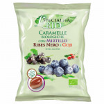 Serra Le Specialita Bio Organic Candies With Blueberry, Blackcurrant & Goji 80 g