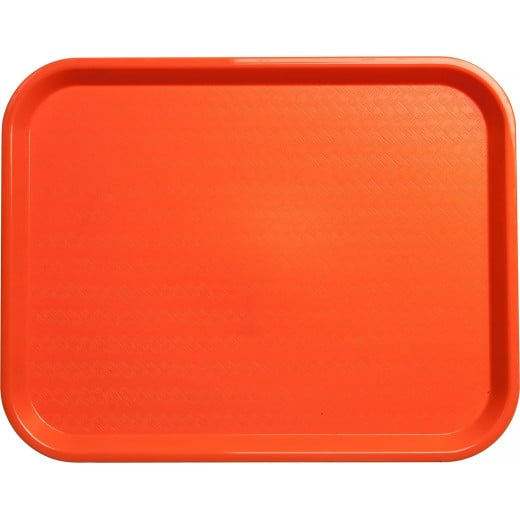 Vague Fast Food Tray Plastic 45 centimeter x 35 centimeter Red