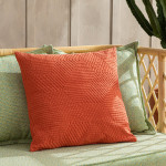 English Home Colby Cover Throw Pillows Orange, 45*45 cm