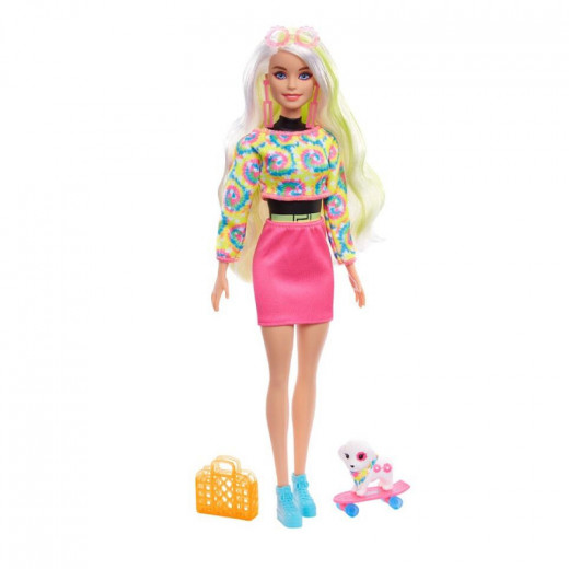Barbie Color Reveal Totally Neon Fashions Doll And Accessories - Assorted