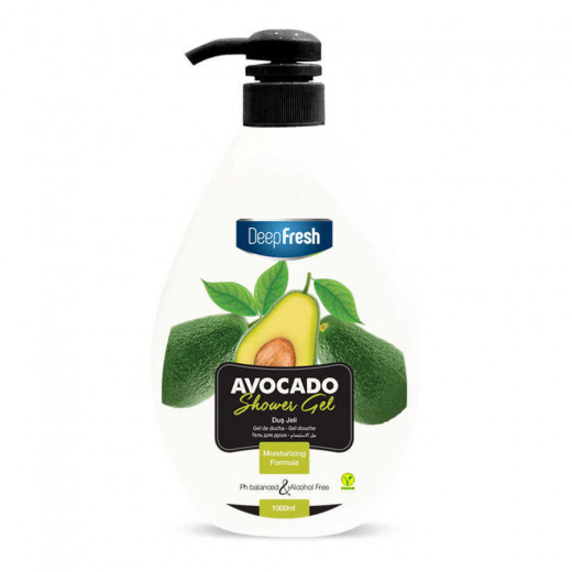 DeepFresh Shower Gel With Avocado Extract 1000 ml