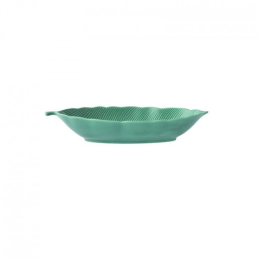 Easy Life Madagascar Tropical Leaf Bowl in Box - Light Green  30*13cm