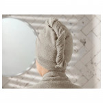 English Home Soft Cotton Hair Cap Standard, Dark Beige