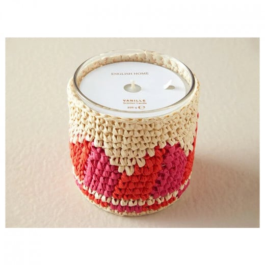 English Home Pink Line Scented Candle 220 G