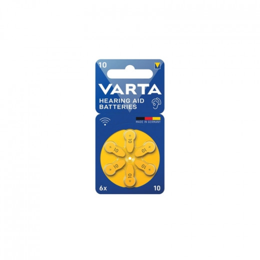 Varta Hearing Aid Batteries 10