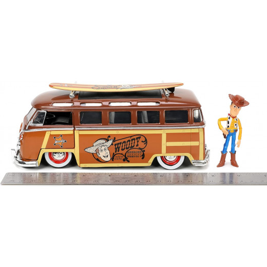 JADA | Volkswagen T1 Bus with Woody Figurine
