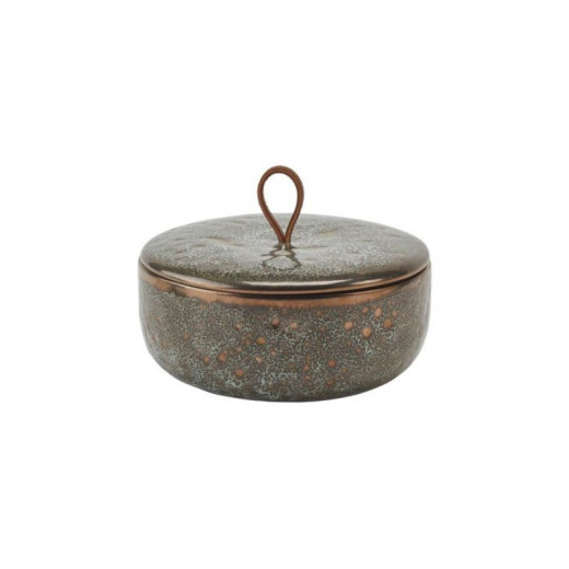 Aquanova Ugo Bowl with Lid - Vintage Bronze