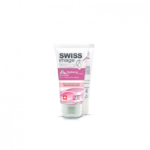 Swiss Image Rad. Whitening Face, Hand & Body Cream 75 Ml