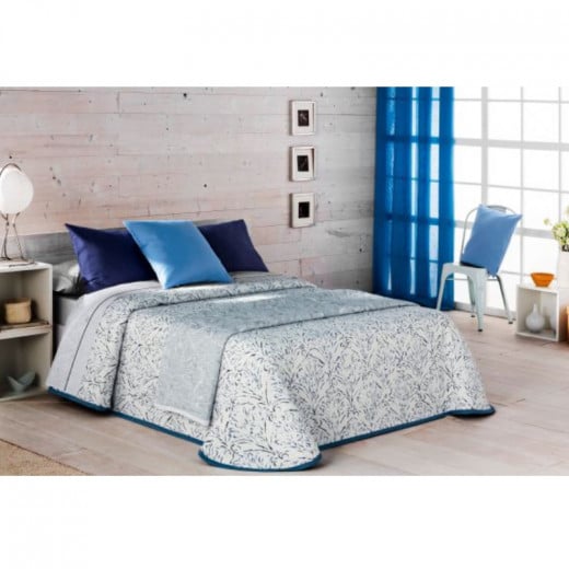 Canete Sula  King size Bedspread Set - Blue  3-Piece
