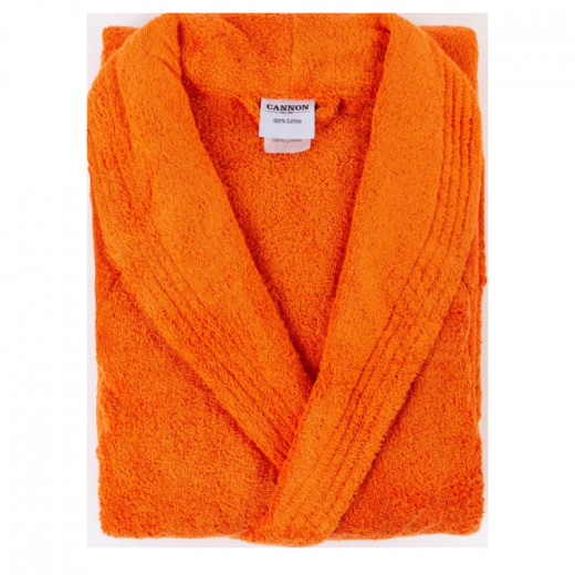 Cannon Bath Robe Plain Orange L