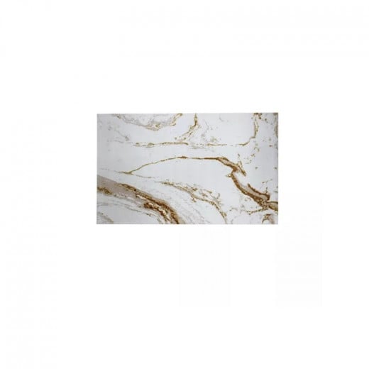 Nova home bath rug eco marble gold 2pcs set