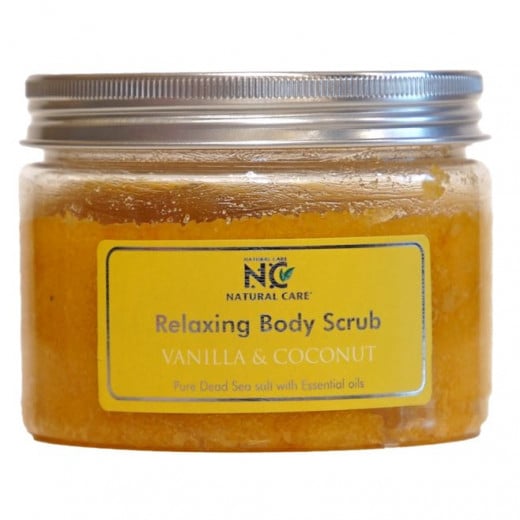 Natural Care Relaxing Body Scrub With Vanilla Coconut Oil 300gr