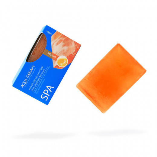 Aqua Therapy Hand Made Glycerine Soap ( Orange), 180g