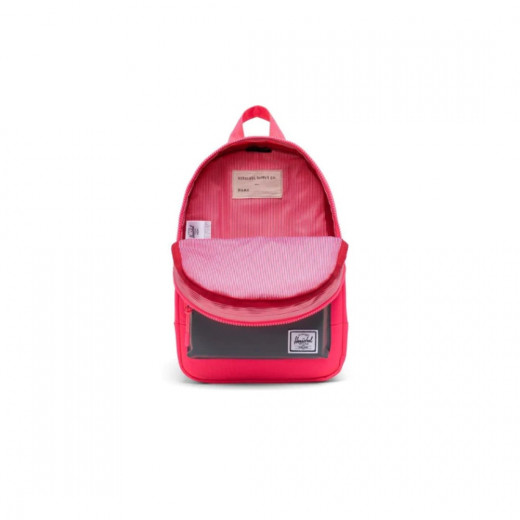 حقيبة ظهر هيريتيج للشباب عاكسة باللون الوردي/الفضي من هيرشال