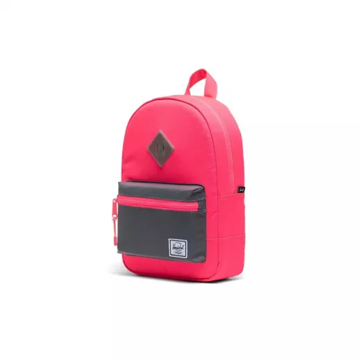 حقيبة ظهر هيريتيدج للأطفال عاكسة باللون الوردي/الفضي  من هيرشال