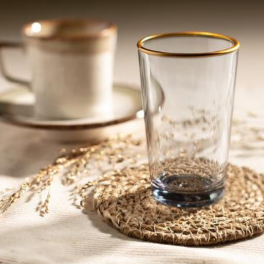 طقم نظارات جانبية للقهوة شابيل 4 قطع من مدام كوكو