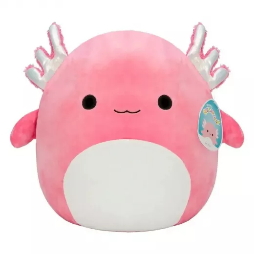 Squish mallow Archie - Pink Axolotl    12 Inch