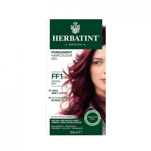 Herbatint Permanent Hair Dye FF1 Henna Red  150ml