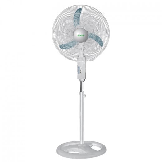 Sona Fan with timer  White 18 Inches