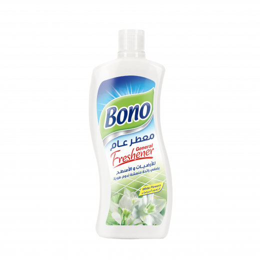 Bono general floor and surface freshener, white flowers, 1.4 liters