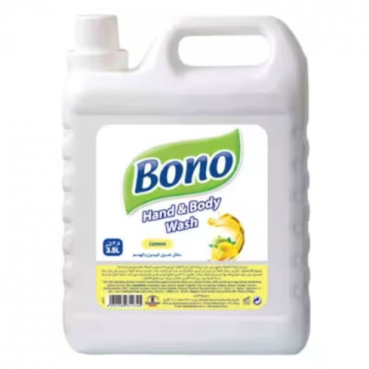 بونو سائل غسيل لليدين والجسم ليمون  3.5 لتر