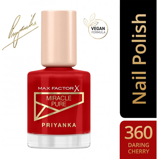 Max factor miracle pure nail PRIYANKA 360 daring cherry 12ml