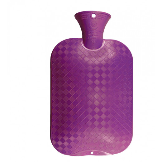 Fashy hot water bottle purple