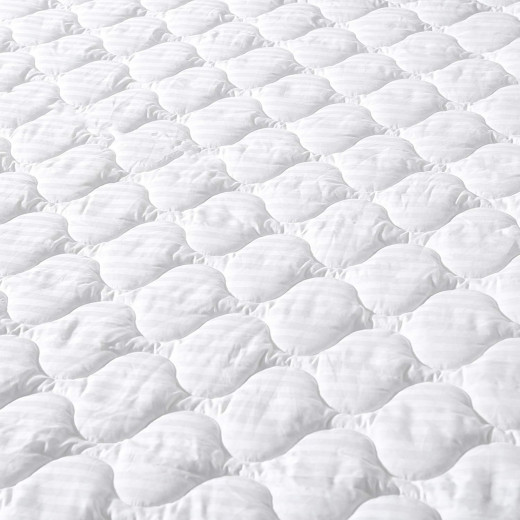 Cannon Matress Protector Pad, White Color, Size 100x200