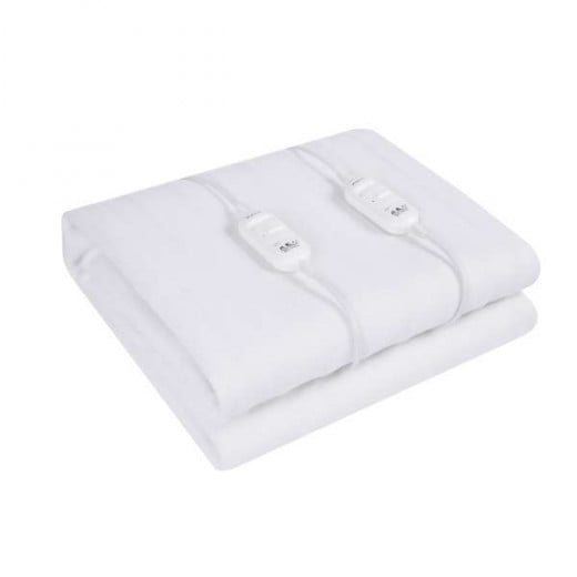 Nova Home Toast Non Woven Electric Blanket Undersheet With Controller - Queen - White (With Warranty)
