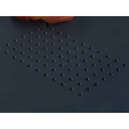English home cutting set plastic peeler cutting board anthracite 37*26 cm