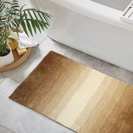 Nova Home Bath Mat "Shadow", Brown Color, 60*120