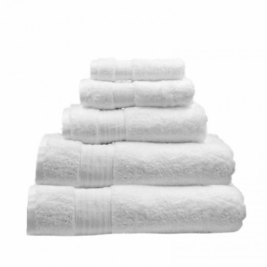 Nova Home 100% Cotton Premium Collection Towel, White Color, Size 100*150