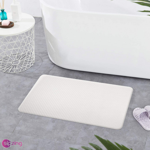 Nova Home Performance Bath Mat, White Color, Size 50*80