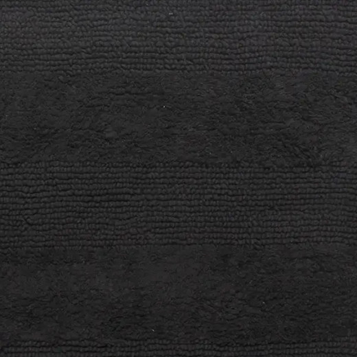 Nova Home Zuri Reversible Woven Rug, Black Color, Size 70*120