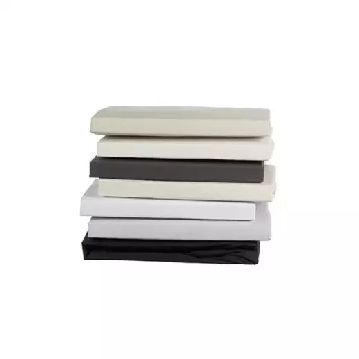 Bedding House Fitted Sheet Set, Off-white Color, Queen Size