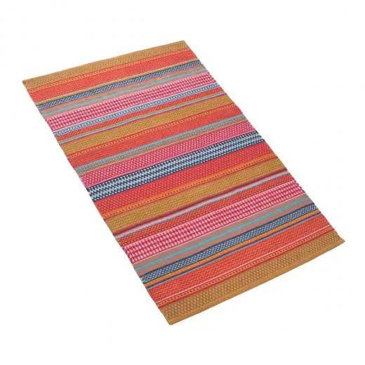 Nova Home Samaira Hand Woven Rug, Multicolor, 90*160 Cm