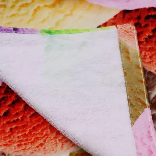 Manterol  Ice-Cream Printed Beach Towel, Size 90*160 cm
