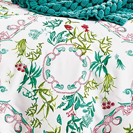 Nova Home Ornament Printed Duvet Cover Set, Assortment Color, King Size