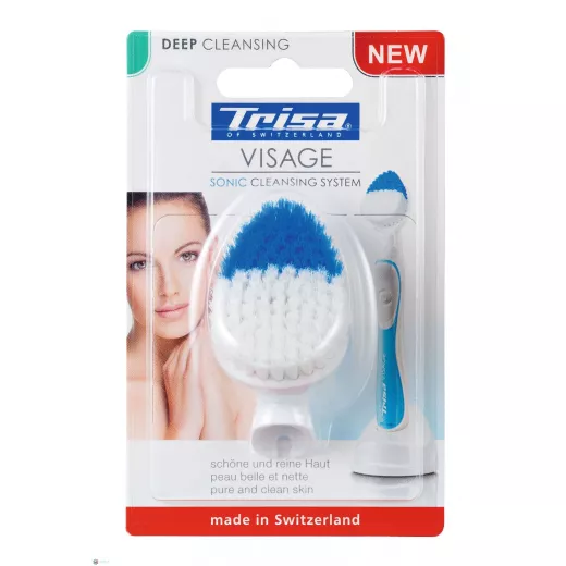 Trisa Visage Sonic Cleansing System - replacement brush DEEP Cleaning
