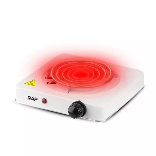 RAF Electric Stove & Hot Plate & Cooker with Uniform Heating white – 1000w