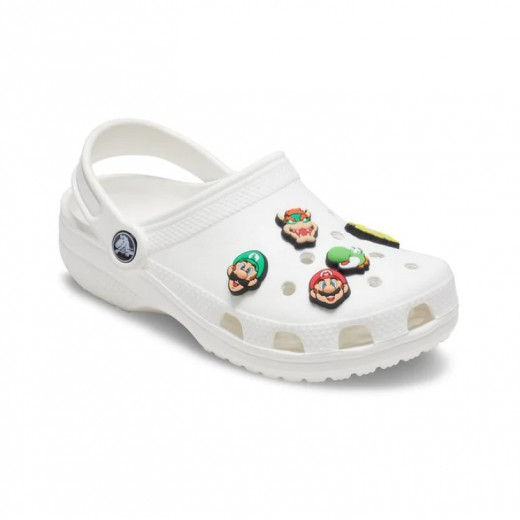 Crocs Jibbitz Symbol Shoe Charms for Crocs Super Mario 5 Pack