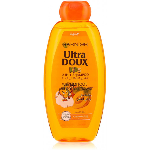 Garnier Ultra Doux Shampoo, 600 Ml, 2 Packs